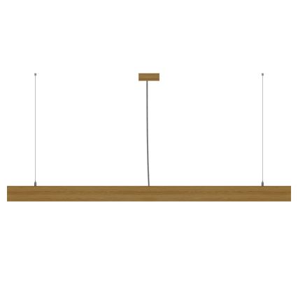 APLED - Candelabro suspenso LED LOOK LED/48W/230V 4000K 150 cm carvalho