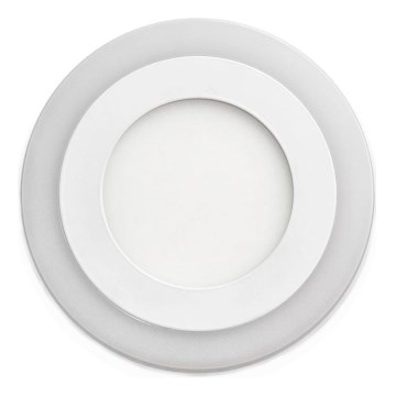 APLED - Foco de encastrar LED para casa de banho  RONDO DUO LED/4W + LED/12W/230V IP41 3000/4000K diâmetro 19,5 cm branco