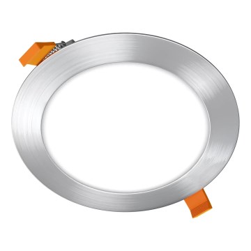 APLED - Foco de encastrar LED para casa de banho  RONDO LED/12W/230V IP40 diâmetro 17 cm cromado mate