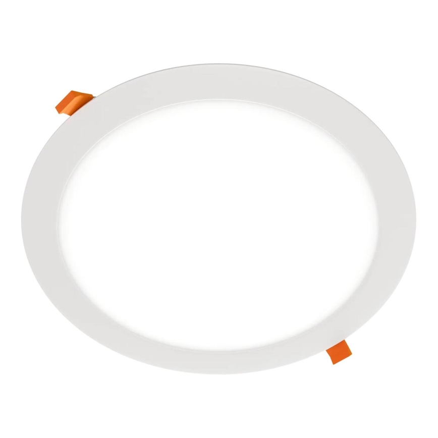 APLED - Foco de encastrar LED para casa de banho  RONDO LED/24W/230V IP40 diâmetro 30 cm branco