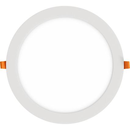 APLED - Foco de encastrar LED para casa de banho  RONDO LED/24W/230V IP40 diâmetro 30 cm branco