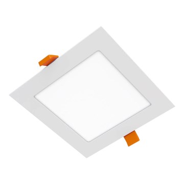 APLED - Foco de encastrar LED para casa de banho  SQUARE LED/12W/230V IP40 17x17 cm branco