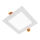 APLED - Foco de encastrar LED para casa de banho  SQUARE LED/12W/230V IP40 17x17 cm branco