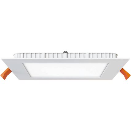 APLED - Foco de encastrar LED para casa de banho  SQUARE LED/12W/230V IP40 17x17 cm branco