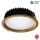 APLED - Foco de encastrar LED RONDO WOODLINE LED/12W/230V 4000K diâmetro 20 cm carvalho madeira maciça