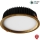 APLED - Foco de encastrar LED RONDO WOODLINE LED/18W/230V 3000K diâmetro 26 cm carvalho madeira maciça