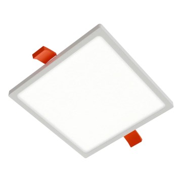 APLED - Foco de encastrar LED SQUARE SLIM LED/16W/230V 14,5x14,5 cm branco
