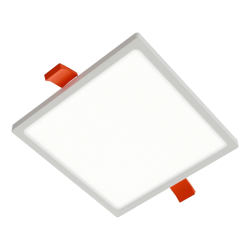 APLED - Foco de encastrar LED SQUARE SLIM LED/16W/230V 14,5x14,5 cm branco