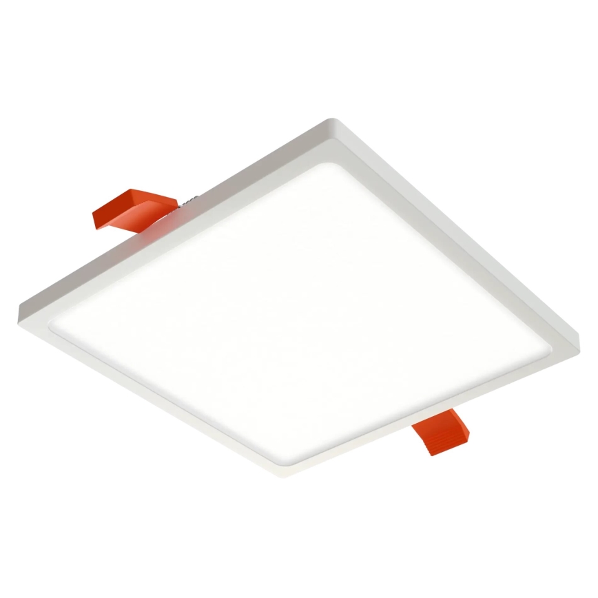 APLED - Foco de encastrar LED SQUARE SLIM LED/16W/230V 14,5x14,5 cm branco