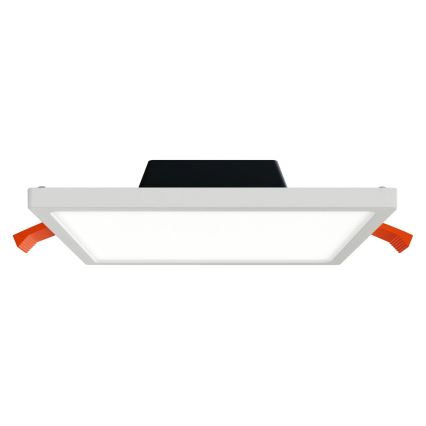 APLED - Foco de encastrar LED SQUARE SLIM LED/16W/230V 14,5x14,5 cm branco