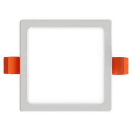 APLED - Foco de encastrar LED SQUARE SLIM LED/8W/230V 9x9 cm branco