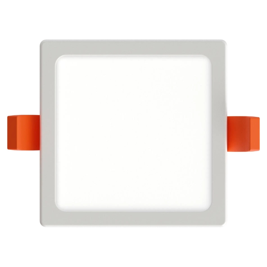 APLED - Foco de encastrar LED SQUARE SLIM LED/8W/230V 9x9 cm branco