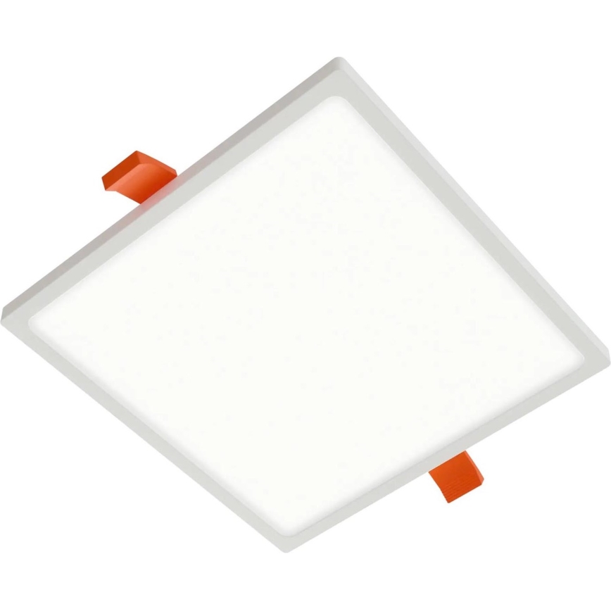 APLED - Foco de encastrar LED SQUARE SLIM LED/8W/230V 9x9 cm branco