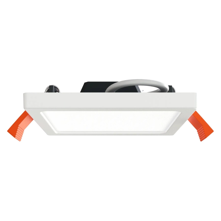 APLED - Foco de encastrar LED SQUARE SLIM LED/8W/230V 9x9 cm branco