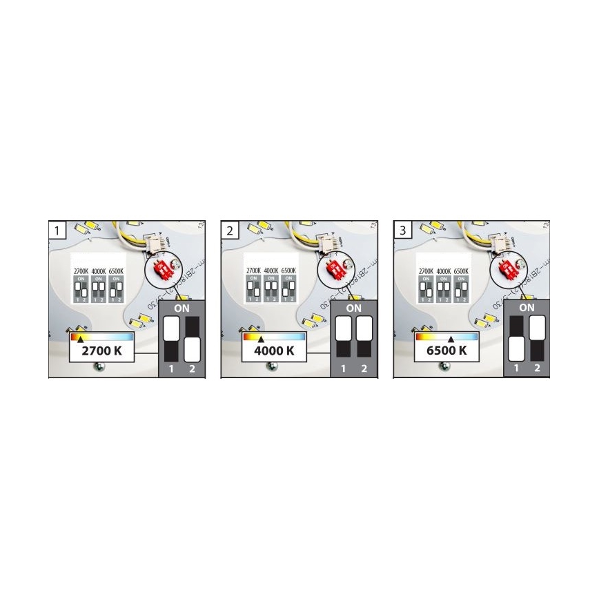 APLED - Iluminação do teto de casa de banho LED com sensor LENS LED/16W/230V IP44 2700-6500K