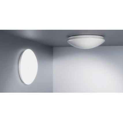 APLED - Iluminação de teto LED com sensor LENS P TRICOLOR LED/18W/230V IP44 2700 - 6500K 1210lm