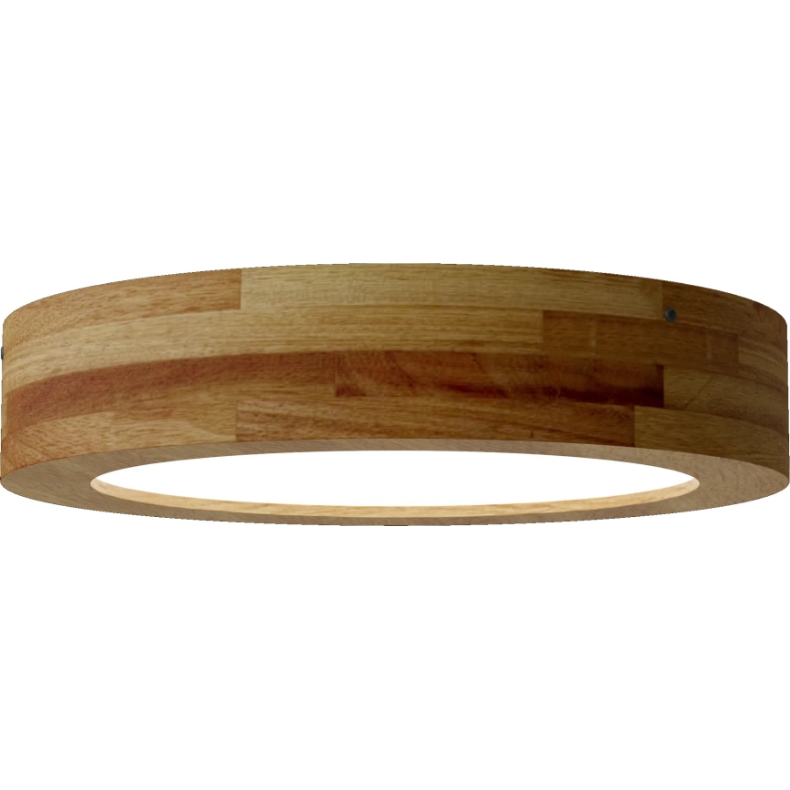 APLED - Iluminação de teto LED RONDO LED/24W/230V d. 30 cm madeira