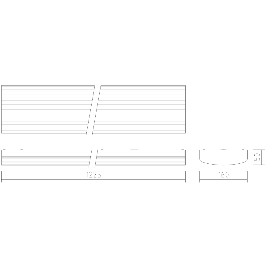 APLED - Iluminação fluorescente LED EeL LED/31W/230V 4112lm