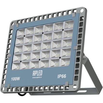 APLED - Luz de inundação LED de exterior PRO LED/100W/230V IP66 10000lm 6000K