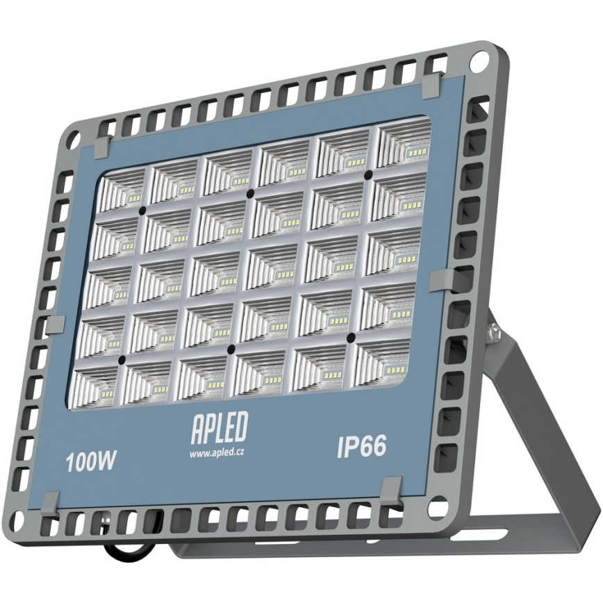 APLED - Luz de inundação LED de exterior PRO LED/100W/230V IP66 10000lm 6000K