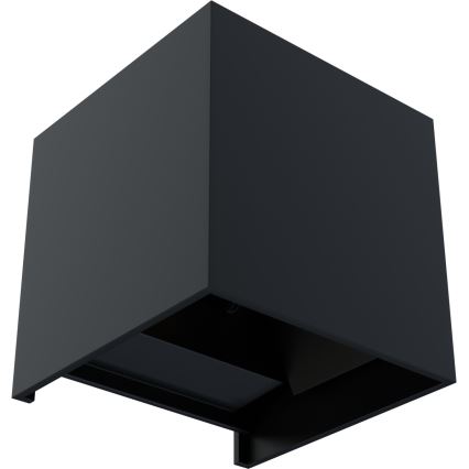 APLED - Luz de parede LED de exterior CUBE 2xLED/3W/230V IP65