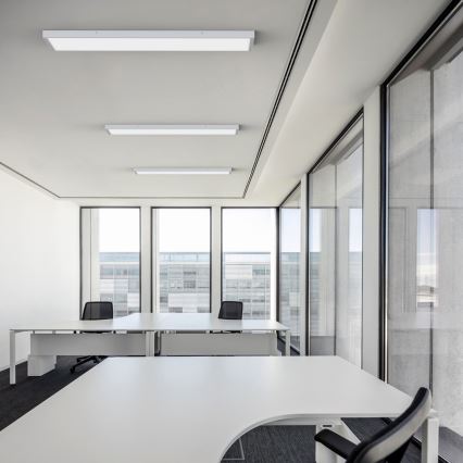 APLED - Painel montado à superfície LED LONG LED/40W/230V 4000K 120x30cm IP41 branco