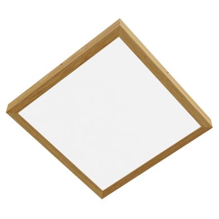 APLED - Painel montado à superfície LED QUADRA LED/40W/230V carvalho