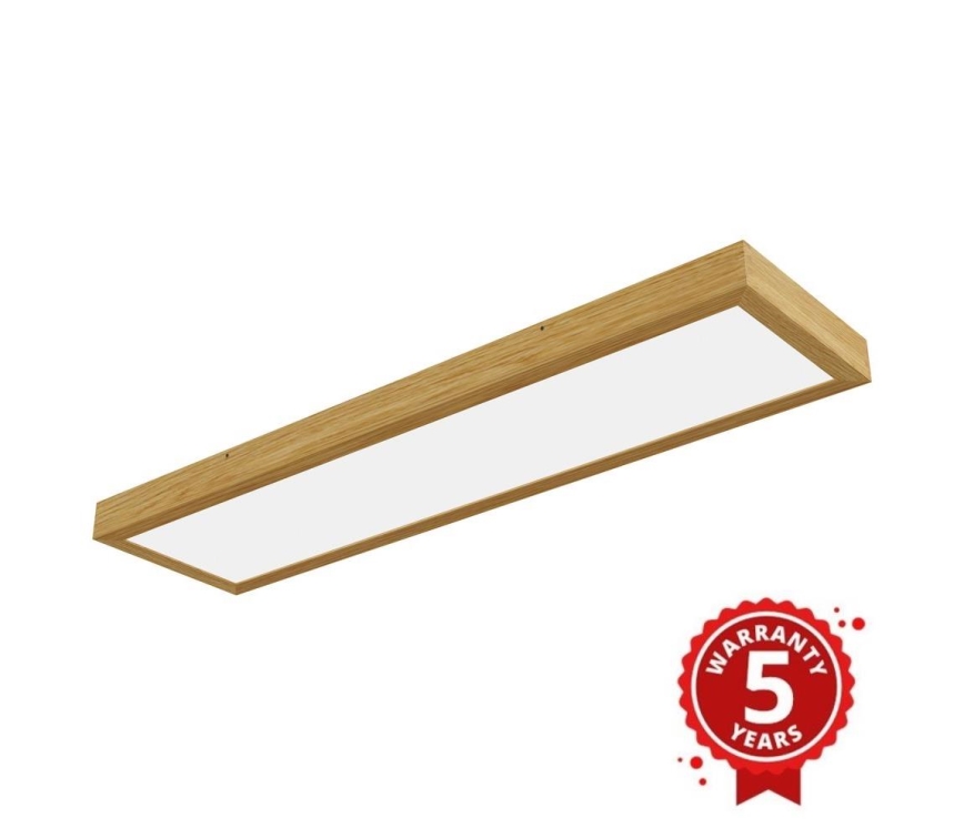 APLED - Painel montado à superfície LED QUADRA LED/42W/230V carvalho