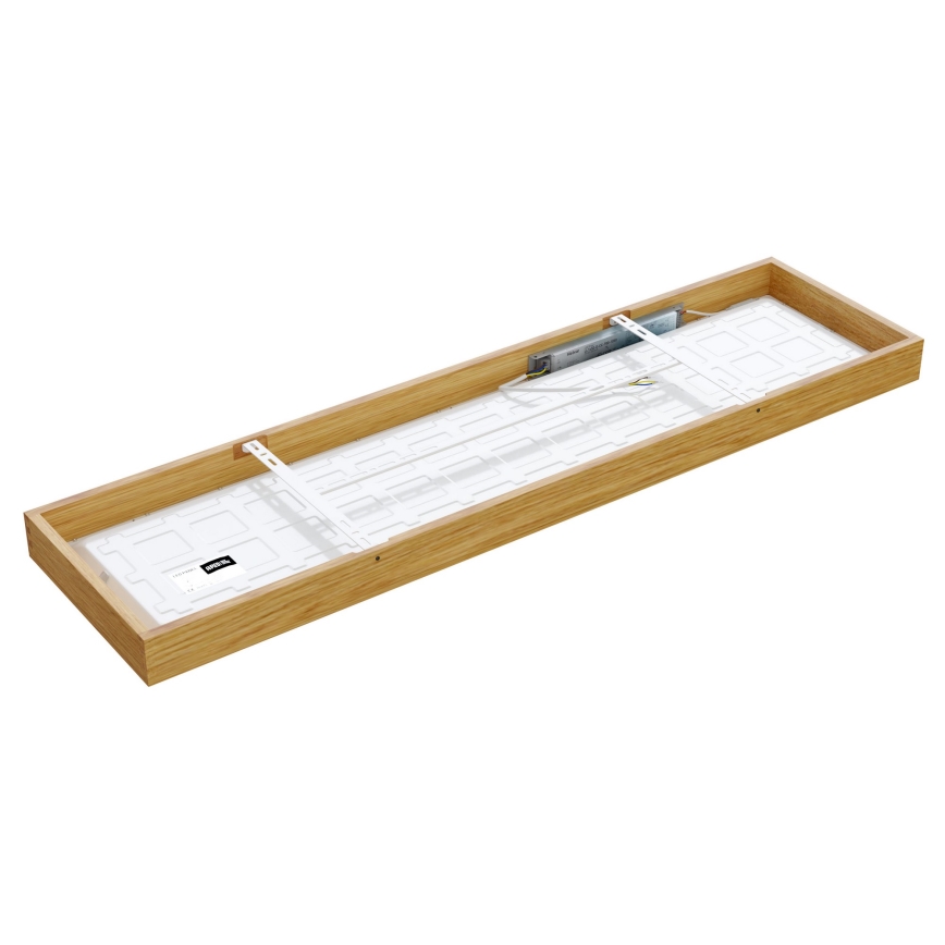 APLED - Painel montado à superfície LED QUADRA LED/42W/230V carvalho