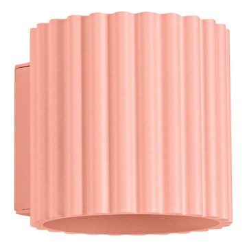 Aplique de parede AURA 1xG9/10W/230V rosa