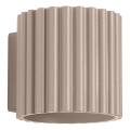 Aplique de parede AURA 1xG9/10W/230V taupe