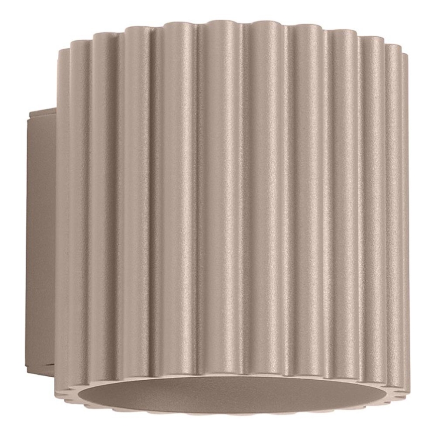 Aplique de parede AURA 1xG9/10W/230V taupe