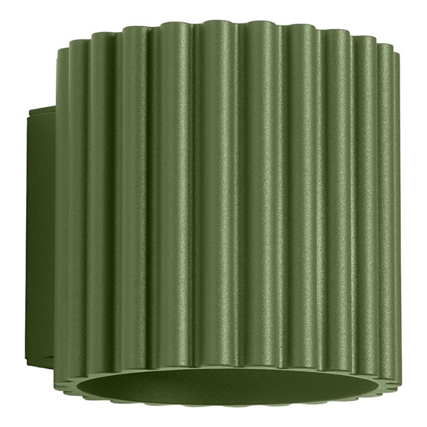 Aplique de parede AURA 1xG9/10W/230V verde