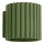 Aplique de parede AURA 1xG9/10W/230V verde