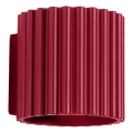 Aplique de parede AURA 1xG9/10W/230V vermelho