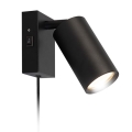 Aplique de parede CELE 1xGU10/30W/230V preto