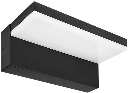 Aplique de parede exterior HESTIO LED/9W/230V 4000K IP44 preto