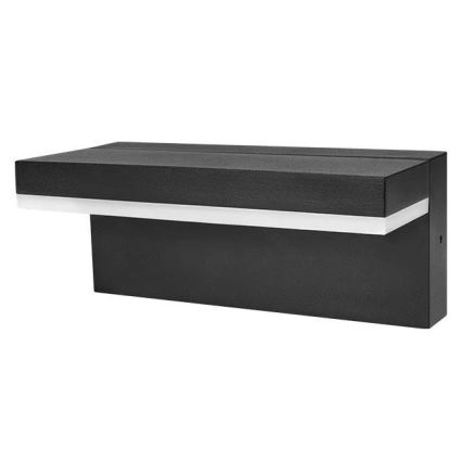 Aplique de parede exterior HESTIO LED/9W/230V 4000K IP44 preto
