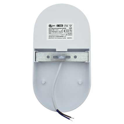 Aplique de parede exterior LED com sensor de movimento LED/18W/230V IP44 antracite