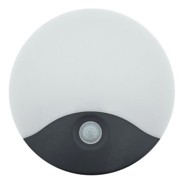 Aplique de parede exterior LED com sensor de movimento LED/18W/230V IP44 branco