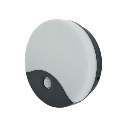 Aplique de parede exterior LED com sensor de movimento LED/18W/230V IP44 branco