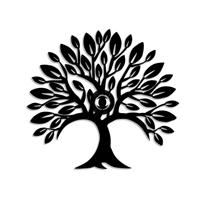 Aplique de parede HEART TREE 1xE27/40W/230V preto
