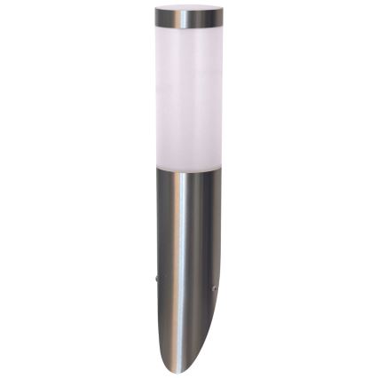 Aplique de parede LED regulável para exterior LIVIA 1xE27/6W/230V 2700-6500K Wi-Fi IP44 prateado