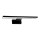 Aplique de parede LED para casa de banho SHINE, 7W, 230V, 30 cm, IP44, preto