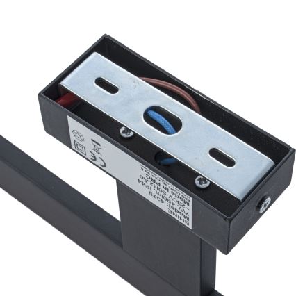 Aplique de parede LED para casa de banho SHINE, 7W, 230V, 30 cm, IP44, preto