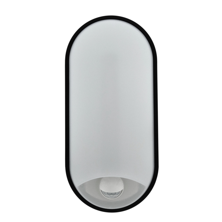 Luminária de parede exterior LED dimerizável com sensor de movimento LED/12/15/18W/230V 3000K/4000K/6500K IP65 preto/branco