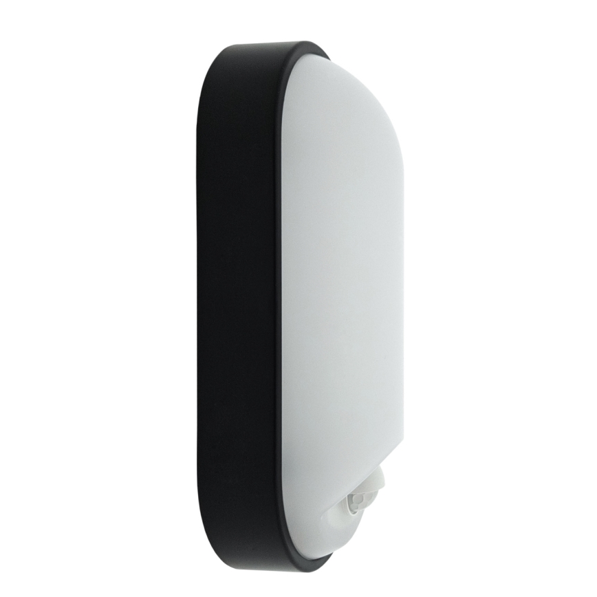 Luminária de parede exterior LED dimerizável com sensor de movimento LED/12/15/18W/230V 3000K/4000K/6500K IP65 preto/branco
