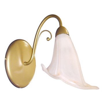 Aplique de parede MARCELLO 1xE14/10W/230V dourado