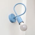 Aplique de parede OXFORD 1xE27/15W/230V azul
