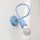 Aplique de parede OXFORD 1xE27/15W/230V azul